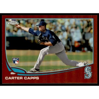 2013 Topps Chrome Red Refractors #170 Carter Capps