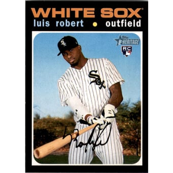 2020 Topps Heritage #512 Luis Robert RC