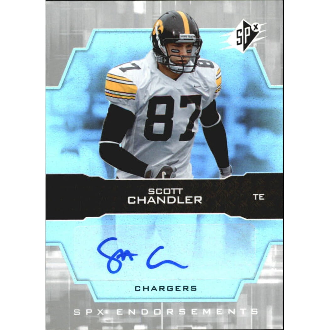 2007 SPx Endorsements Autographs #ENSC Scott Chandler