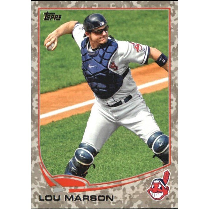 2013 Topps Camo #443 Lou Marson. rookie card picture