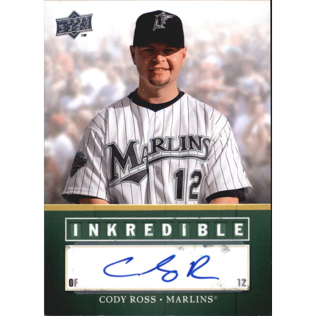 2008 Upper Deck Inkredible #CR Cody Ross. rookie card picture