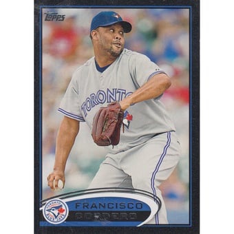 2012 Topps Black #463 Francisco Cordero