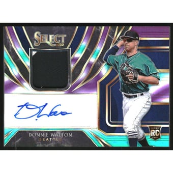 2020 Select Rookie Jersey Autographs Prizms Tri-Color #55 Donnie Walton