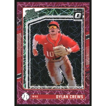 2024 Donruss Optic Pink Velocity #136 Dylan Crews