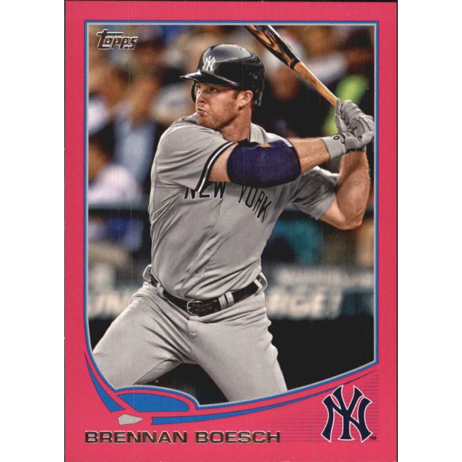 2013 Topps Mini Pink #509 Brennan Boesch. rookie card picture