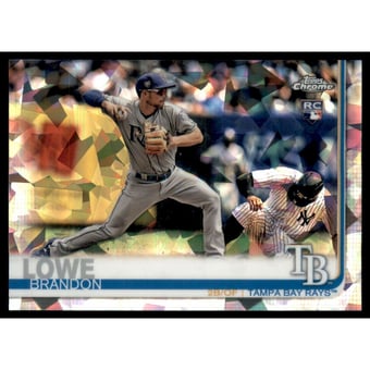 2019 Topps Chrome Sapphire #114 Brandon Lowe RC