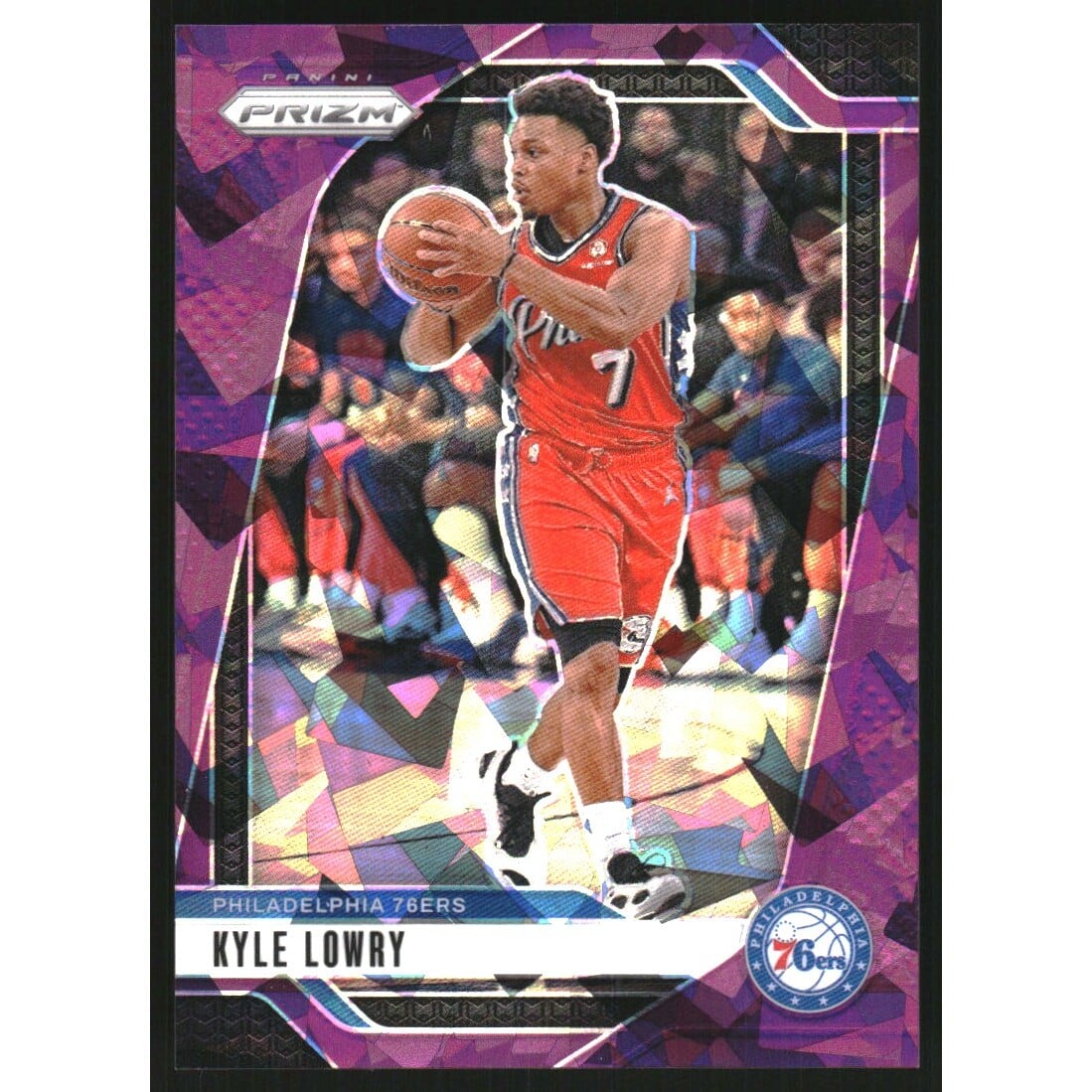 2024-25 Panini Prizm Prizms Purple Ice #210 Kyle Lowry. rookie card picture