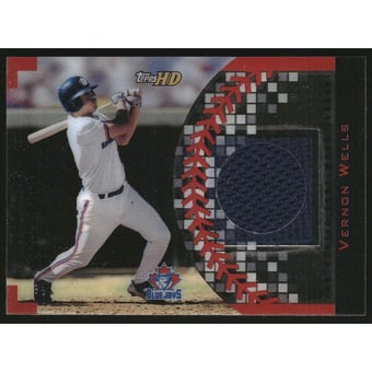 2001 Topps HD Clear Jerseys #HDCR2 Vernon Wells