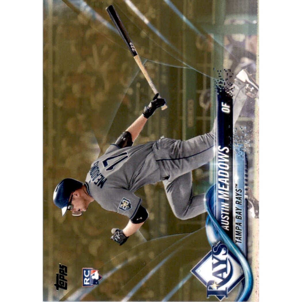 2018 Topps Update Gold #US34 Austin Meadows. rookie card picture