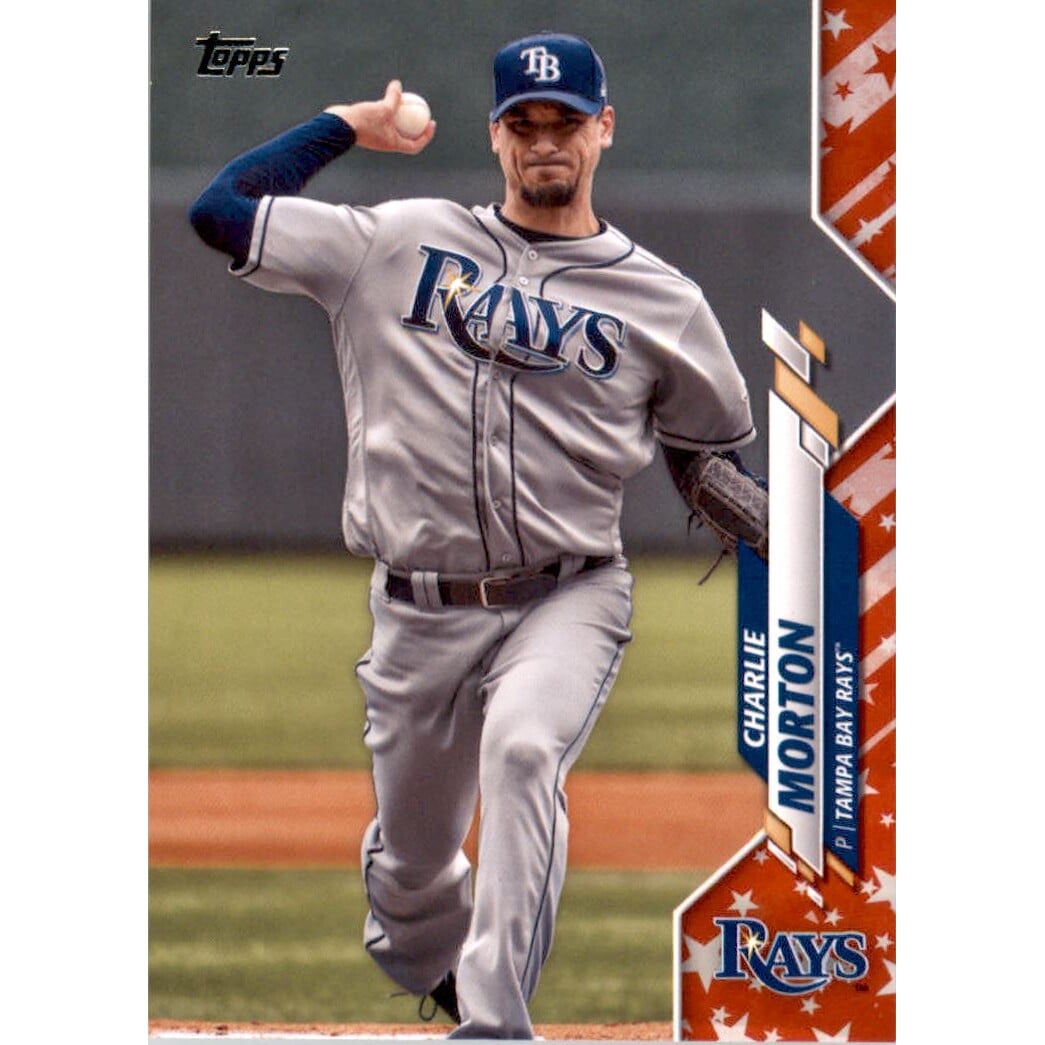 2020 Topps Independence Day #406 Charlie Morton. rookie card picture