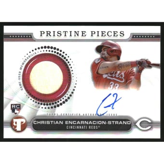 2024 Topps Pristine Pristine Pieces Autograph Relics #PPARCE Christian Encarnacion-Strand