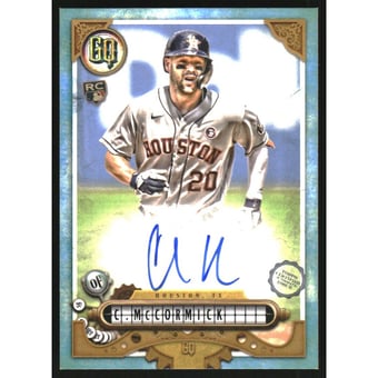 2022 Topps Gypsy Queen Autographs Blue #GQACMC Chas McCormick
