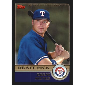 2003 Topps Black #667 Drew Meyer DP