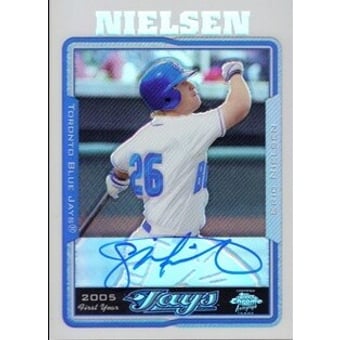 2005 Topps Chrome Refractors #239 Eric Nielsen FY AU
