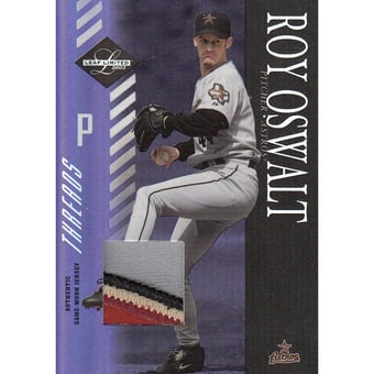 2003 Leaf Limited Threads Prime #114 Roy Oswalt H