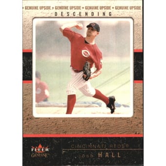 2003 Fleer Genuine Reflection Descending #127 Josh Hall GU/4