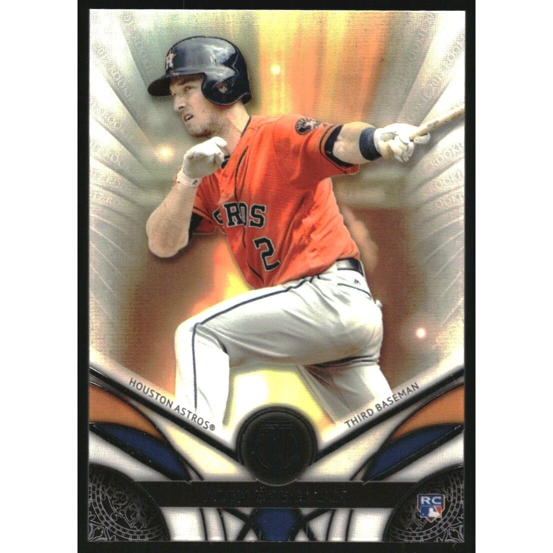 2017 Topps Tribute '17 Rookies #17R1 Alex Bregman. rookie card picture