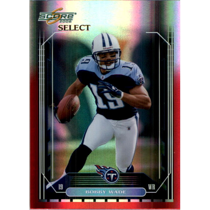 2006 Select Red #274 Bobby Wade 2006 Select Red #274 Bobby Wade