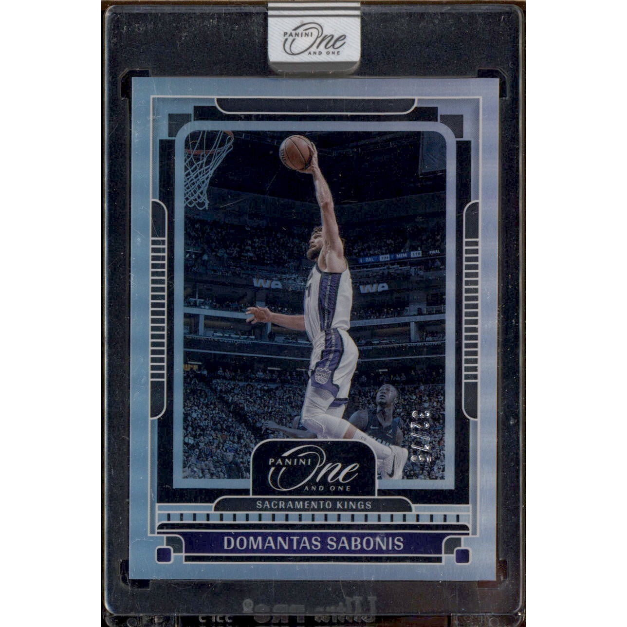2024-25 Panini One and One #32 Domantas Sabonis. rookie card picture