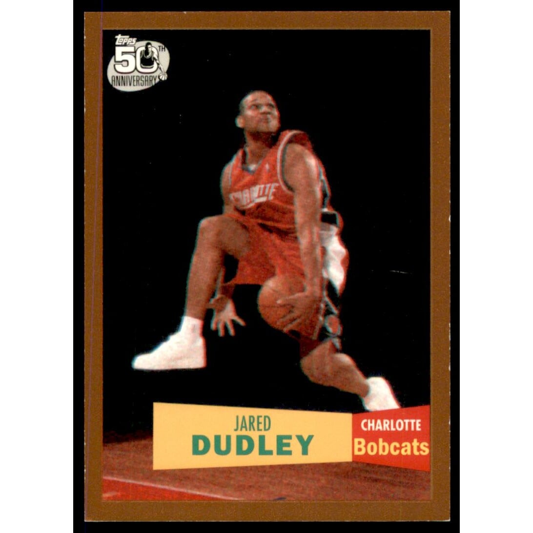 2007-08 Topps 1957-58 Variations Copper #132 Jared Dudley. rookie card picture