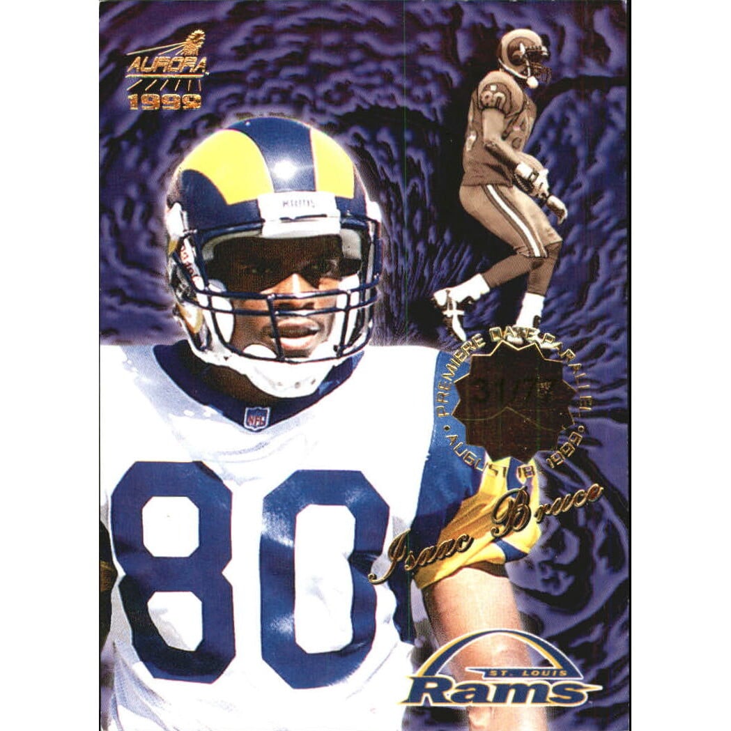 1999 Aurora Premiere Date #118 Isaac Bruce