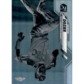 2020 Topps Chrome Negative Refractors #85 Kyle Schwarber