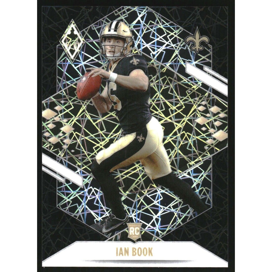 2021 Panini Phoenix Black Lazer #137 Ian Book. rookie card picture