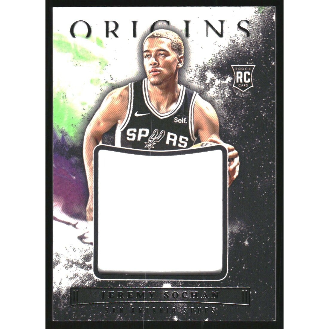 2022-23 Panini Origins Rookie Jumbo Jerseys #18 Jeremy Sochan