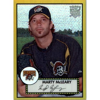 2006 Topps '52 Chrome Gold Refractors #68 Marty McLeary