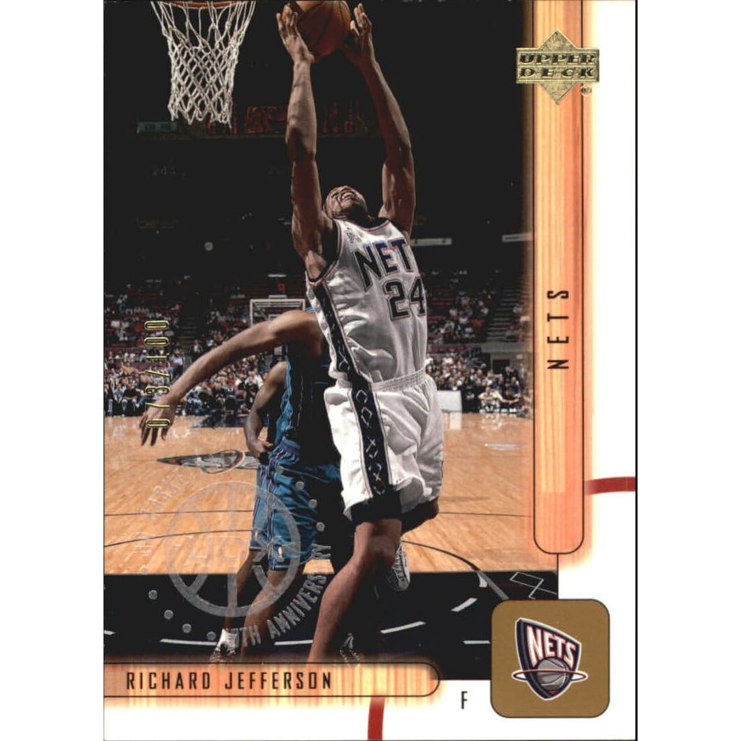 2001-02 Upper Deck UDX #332 Richard Jefferson. rookie card picture