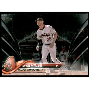 2018 Topps Black #425 Shelby Miller
