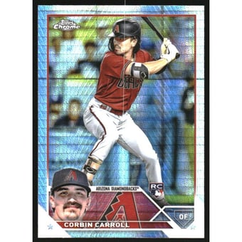 2023 Topps Chrome Prism Refractors #95 Corbin Carroll