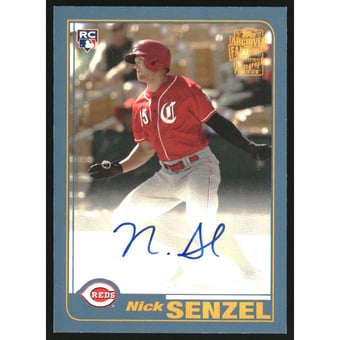 2019 Topps Archives Fan Favorites Autographs Blue #FFANS Nick Senzel