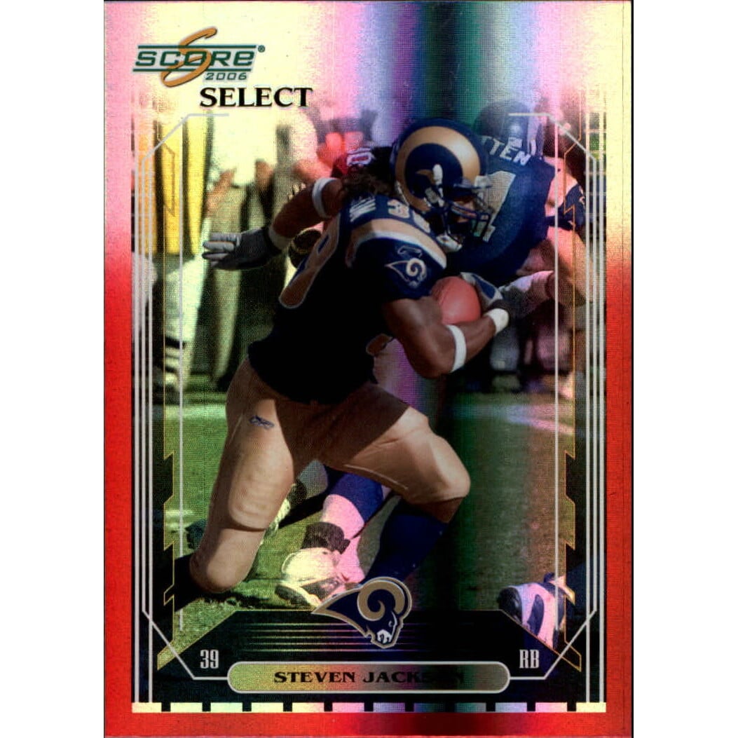 2006 Select Red #250 Steven Jackson