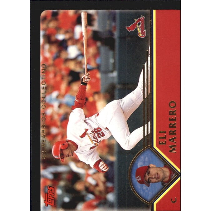 2003 Topps Black #394 Eli Marrero. rookie card picture