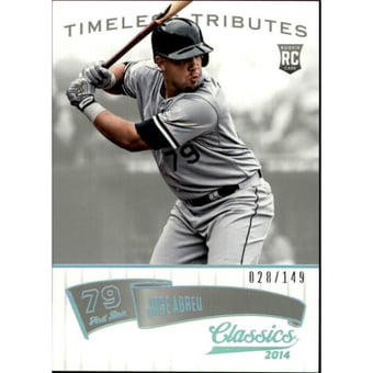 2014 Classics Timeless Tributes Silver #177 Jose Abreu