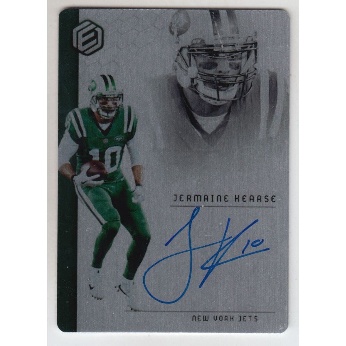 2018 Panini Elements Signatures Steel #98 Jermaine Kearse/199. rookie card picture