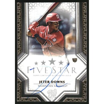 2023 Topps Five Star Autographs #FSAJD Jeter Downs RC