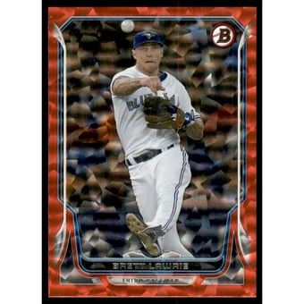 2014 Bowman Red Ice #178 Brett Lawrie