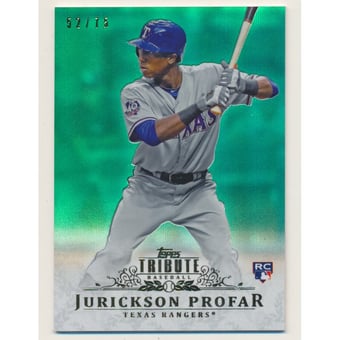 2013 Topps Tribute Green #92 Jurickson Profar