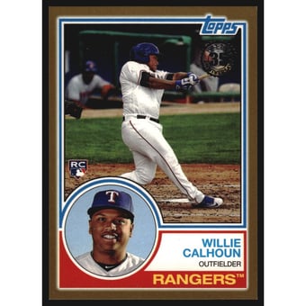 2018 Topps '83 Topps Gold #8353 Willie Calhoun