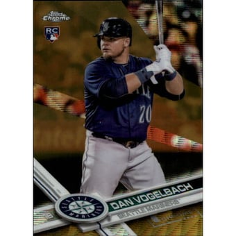 2017 Topps Chrome Gold Refractors #86 Dan Vogelbach