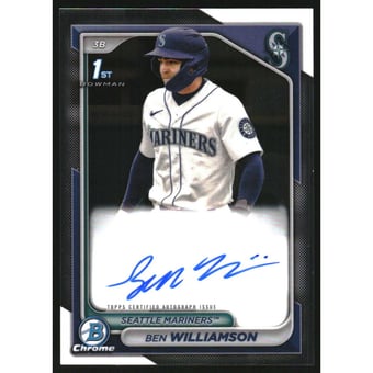 2024 Bowman Chrome Prospect Autographs #CPABWI Ben Williamson