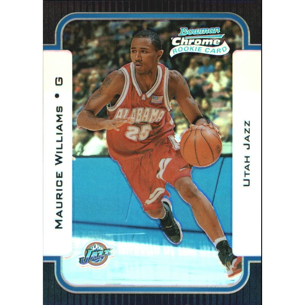 2003-04 Bowman Chrome Refractors #117 Maurice Williams. rookie card picture