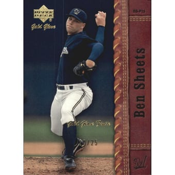 2001 Upper Deck Gold Glove Finite #49 Ben Sheets
