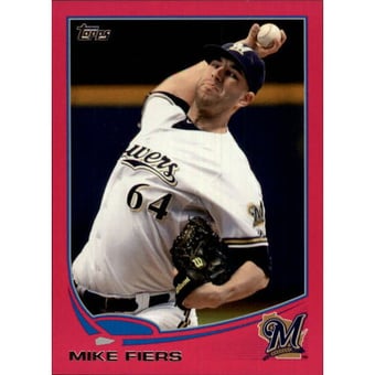 2013 Topps Mini Pink #398 Mike Fiers
