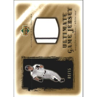 2001 Ultimate Collection Game Jersey Gold #UMO Magglio Ordonez