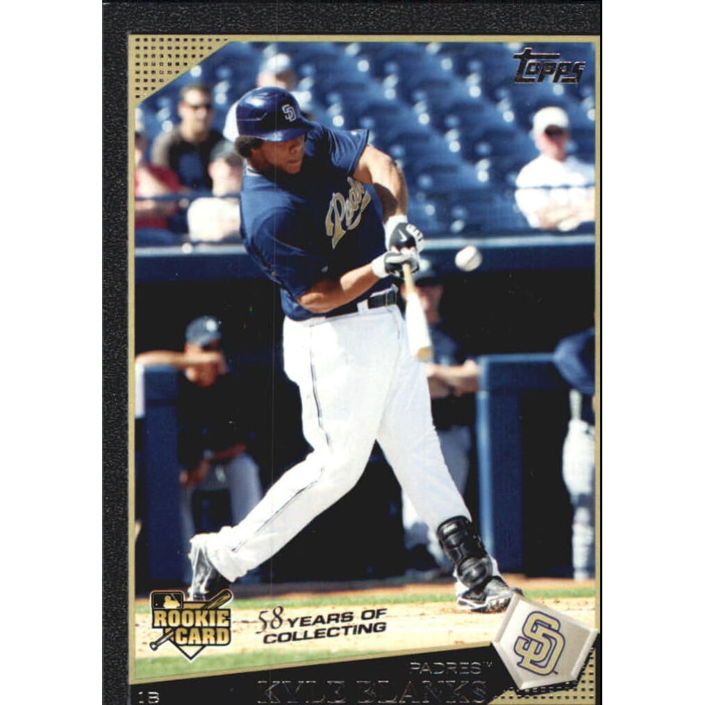 2009 Topps Update Black #UH52 Kyle Blanks. rookie card picture