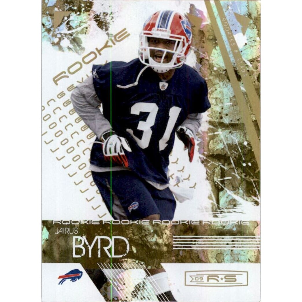 2009 Donruss Rookies and Stars Longevity Parallel Gold #154 Jairus Byrd. rookie card picture