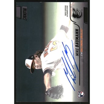 2022 Stadium Club Autographs Black Foil #SCBAMB Mike Baumann